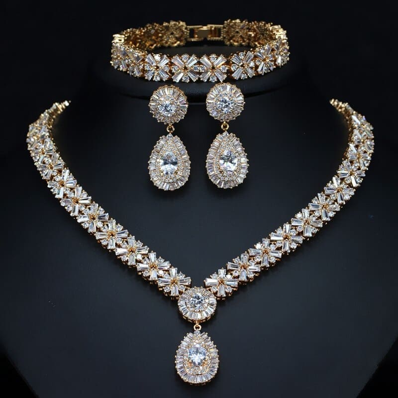 Zircon accessories set
